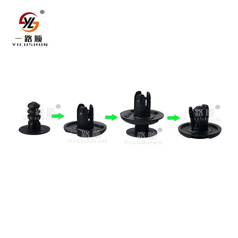 B14 500Pcs/Bag car body clips and fasteners plastic rivet fit for car push retainer 90467-08217