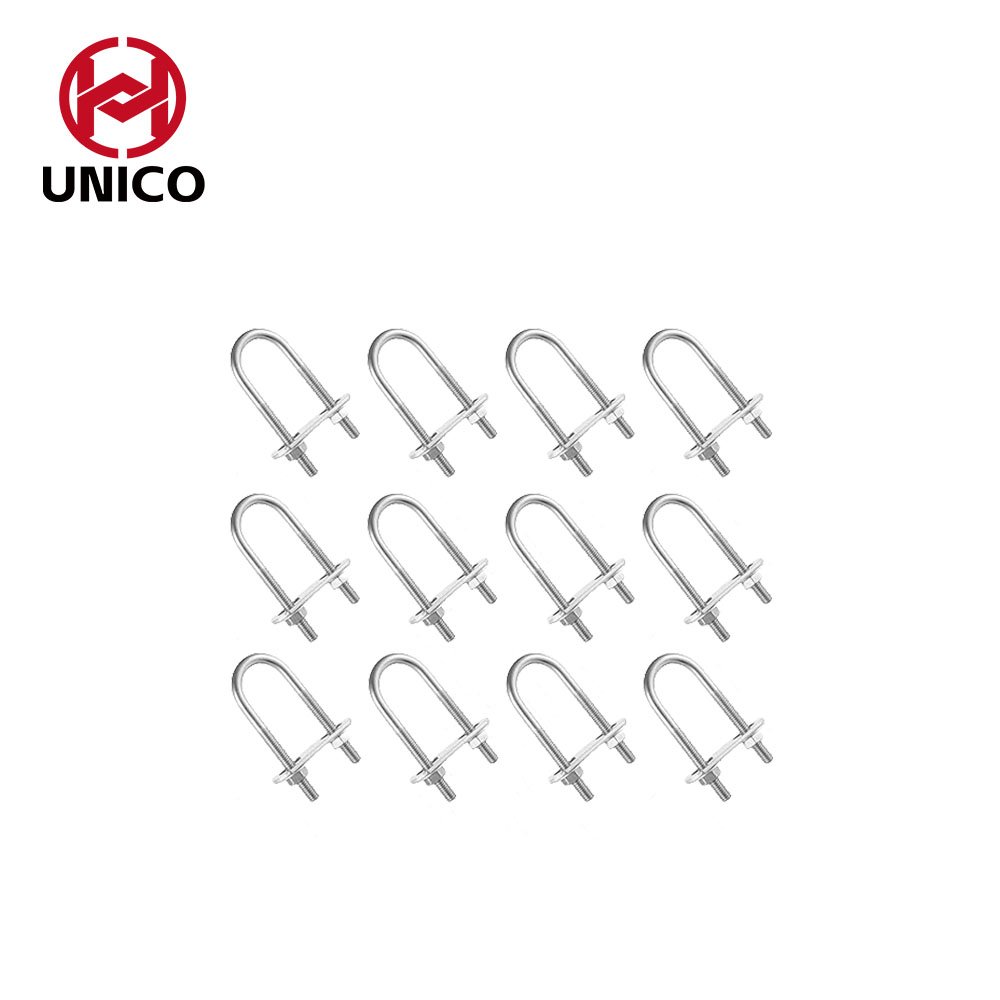 M6 M10 M12 M16 Stainless Steel U-Bolt Stabilizer Links Secure Fastening Product Genre