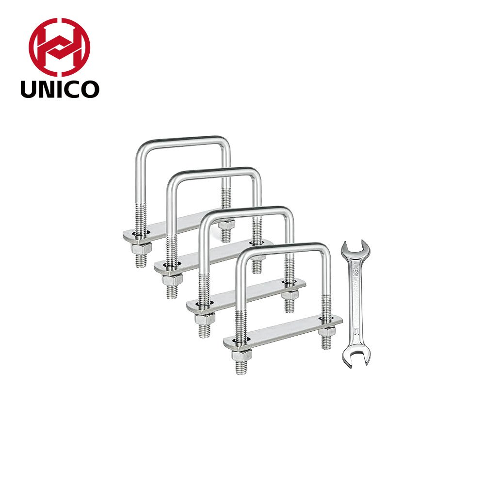M6 M10 M12 M16 Stainless Steel U-Bolt Stabilizer Links Secure Fastening Product Genre