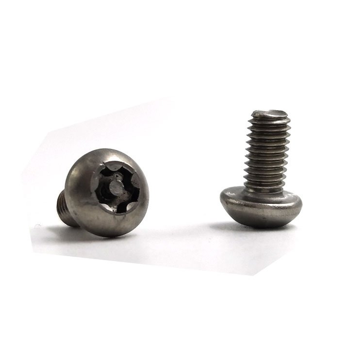 China Supplier T6 T8 T10 T20 Torx Security Screw Stainless Steel Titanium Torx Screws for Auto Industry