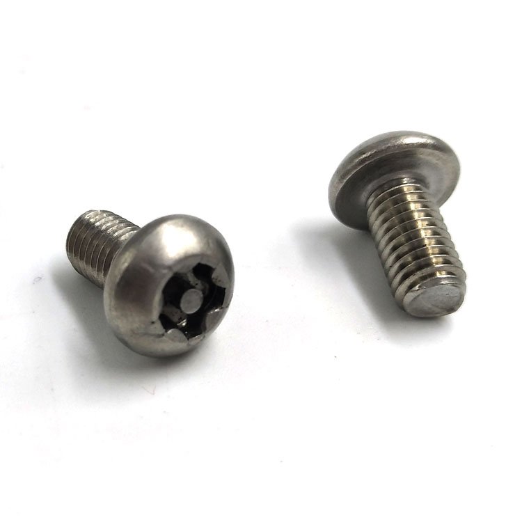 China Supplier T6 T8 T10 T20 Torx Security Screw Stainless Steel Titanium Torx Screws for Auto Industry