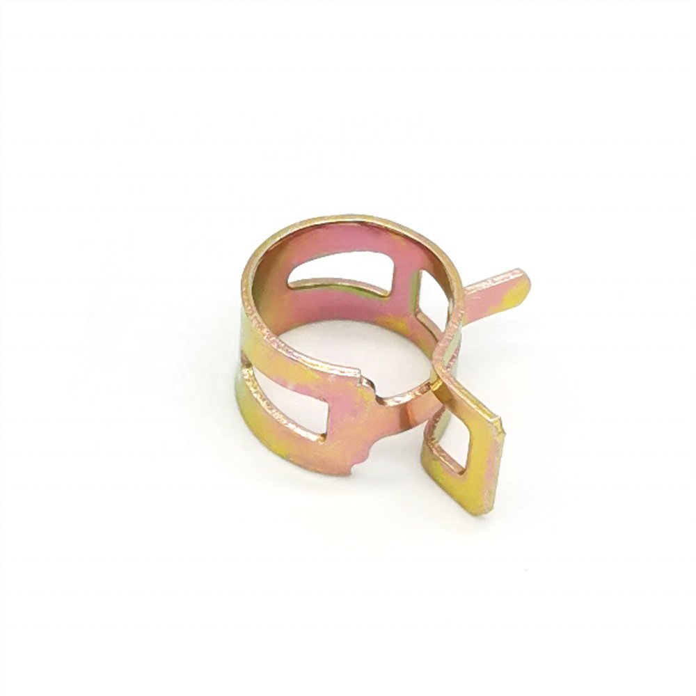Spring Zinc Steel Hose Clamp Fuel Line Hose Clamps Auto Fastener Spring Pipe Cable Clamp