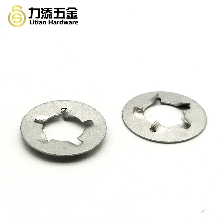 Customize pressure serrated internal tooth lash lock clip shim flat washers fastener for auto car