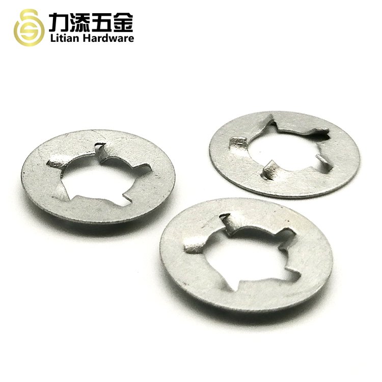 Customize pressure serrated internal tooth lash lock clip shim flat washers fastener for auto car
