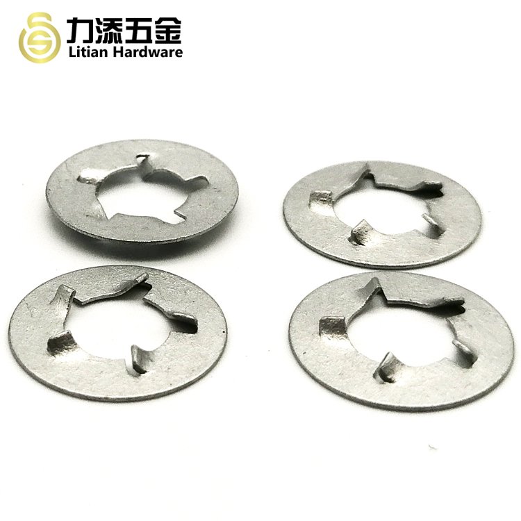 Customize pressure serrated internal tooth lash lock clip shim flat washers fastener for auto car