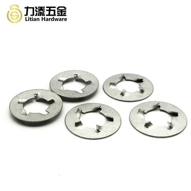 Customize pressure serrated internal tooth lash lock clip shim flat washers fastener for auto car