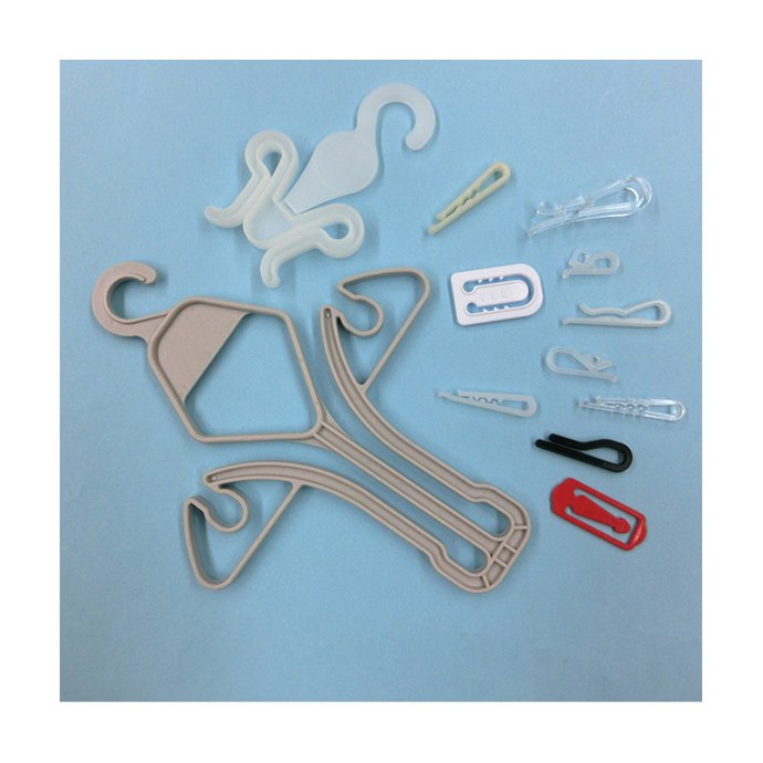 Versatile Custom Mini Locking Auto Fastener Claw Plastic Shirts Clothes Hangers Clips