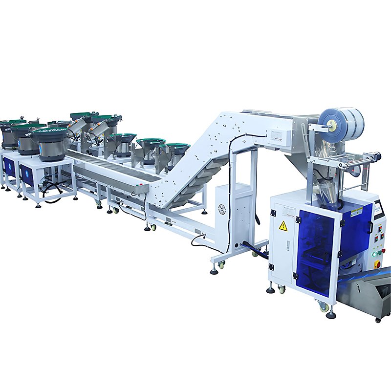 Packing Machine for Furniture fitting Screw Fastener Hardware Conveyor Counting Packaging Pack Wrapping Machine