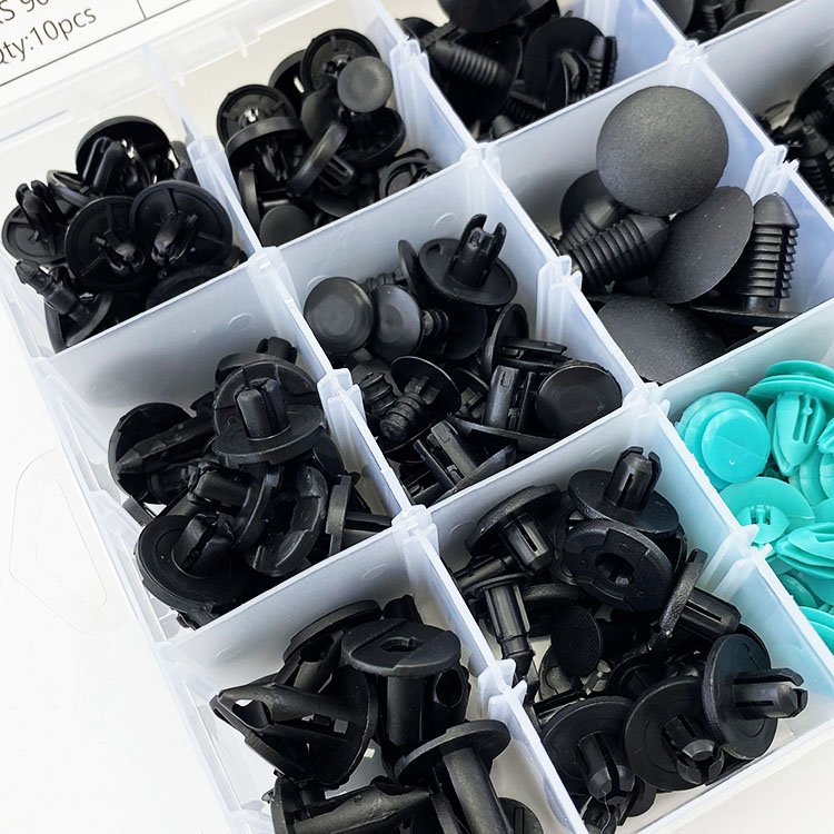 299pcs Car Plastic Factory Plastic Push-Type Retainer Clips car clips all types Fastener Plastic Automotive Clip