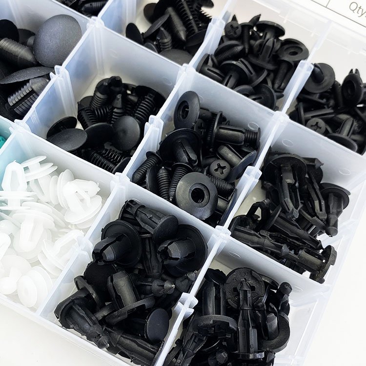299pcs Car Plastic Factory Plastic Push-Type Retainer Clips car clips all types Fastener Plastic Automotive Clip