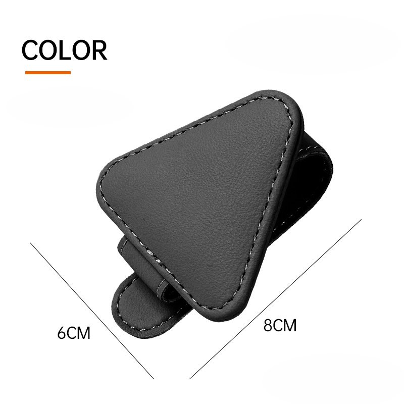 Wholesale Multifunctional Magnetic Eyeglass Hanger Mount Ticket Card Clip Sunglass Holder for Car Sun Visor