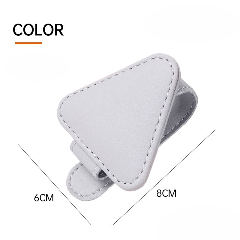 Wholesale Multifunctional Magnetic Eyeglass Hanger Mount Ticket Card Clip Sunglass Holder for Car Sun Visor