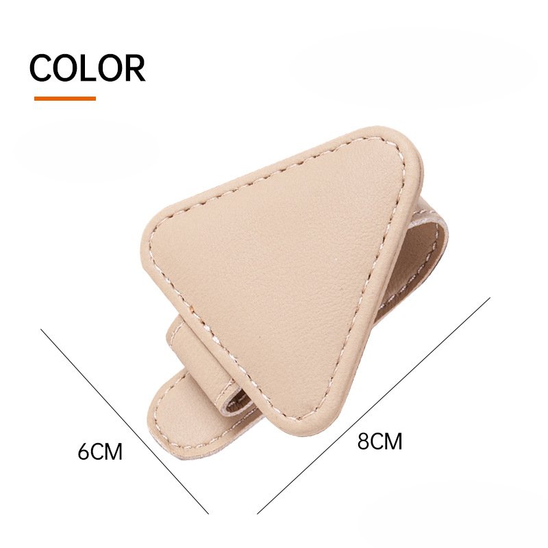 Wholesale Multifunctional Magnetic Eyeglass Hanger Mount Ticket Card Clip Sunglass Holder for Car Sun Visor