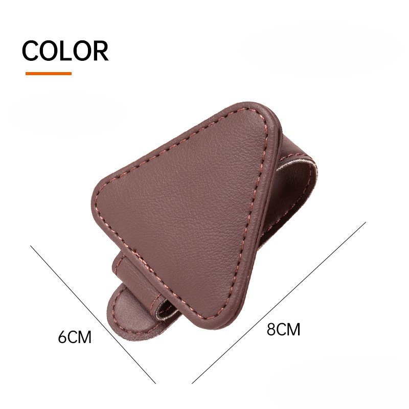 Wholesale Multifunctional Magnetic Eyeglass Hanger Mount Ticket Card Clip Sunglass Holder for Car Sun Visor