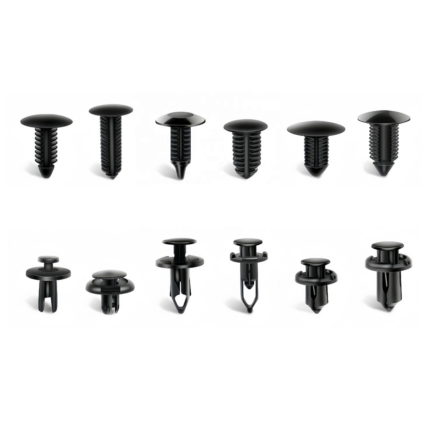 Auto Body Fastener Plastic Nylon Clip 10 mm Push-type Retainer Clip Bumper Clips for Honda 91503-SZ3-003
