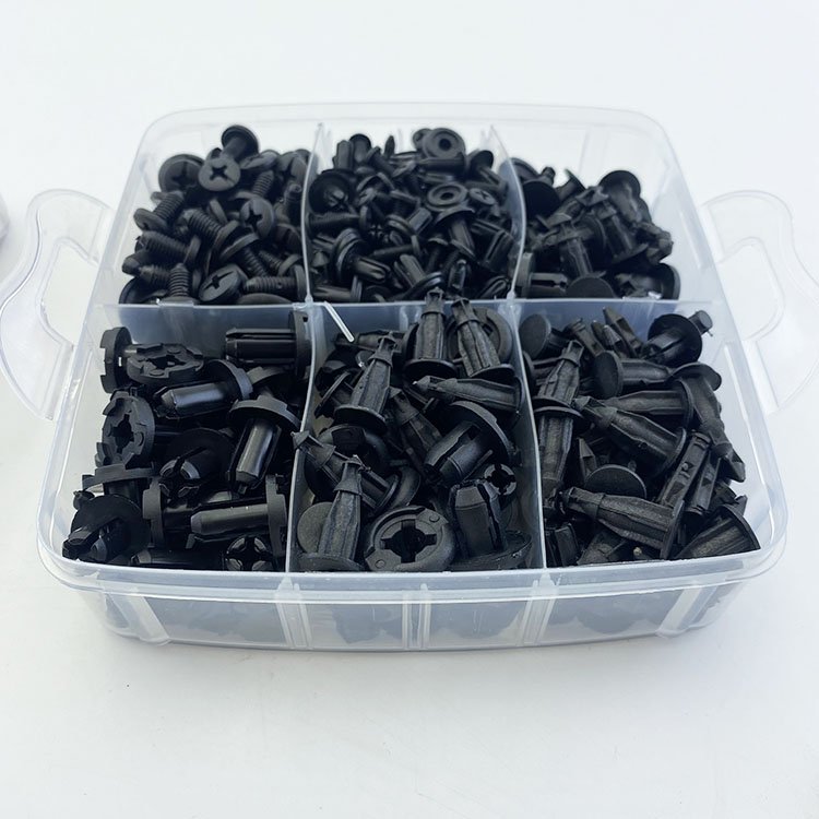 635pcs Auto Fastener & Clip Car Body Plastic Push Pin Clips Bumper Fasteners Rivet Screwdriver Car Plastic Fastener Clips Set