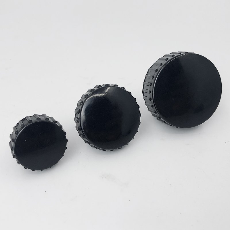 Fasteners M6 Thread Knobs Black Plastic Thumb Nuts for Furniture