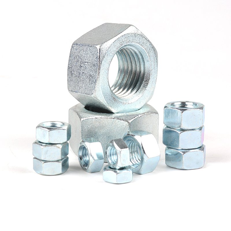 Chinese producer Hexagon nuts Standard M6 M8 M10 M12 M14 fasteners Auto parts
