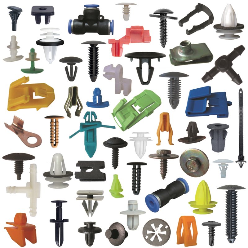 High Quality Universal Auto Plastic Car Clips & Fasteners For Bumper Push Retainer Trim Fender Door Panel Body Hole All Types