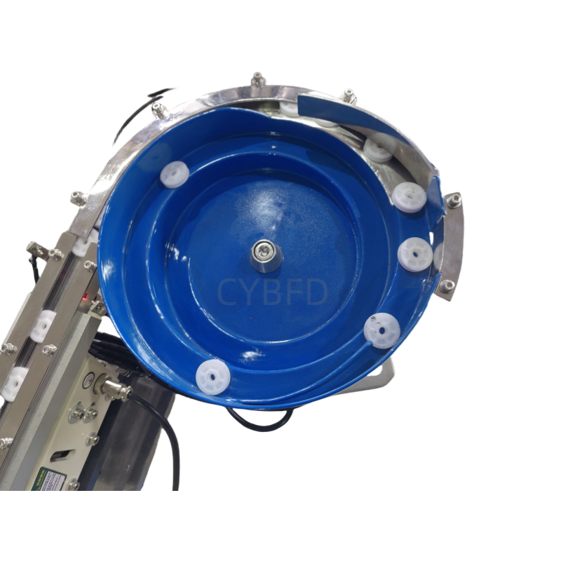 866 Large Plastic Round Parts Non-Standard Custom Automatic Vibrating Bowl Feeder Automatic Bolt Rotating Vibrating Bowl Feeder