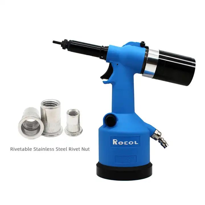 High Quality M3-M12 Auto Pneumatic Nut Riveter Tools Mandrels Easy Find nut rivet flat head nut rivet