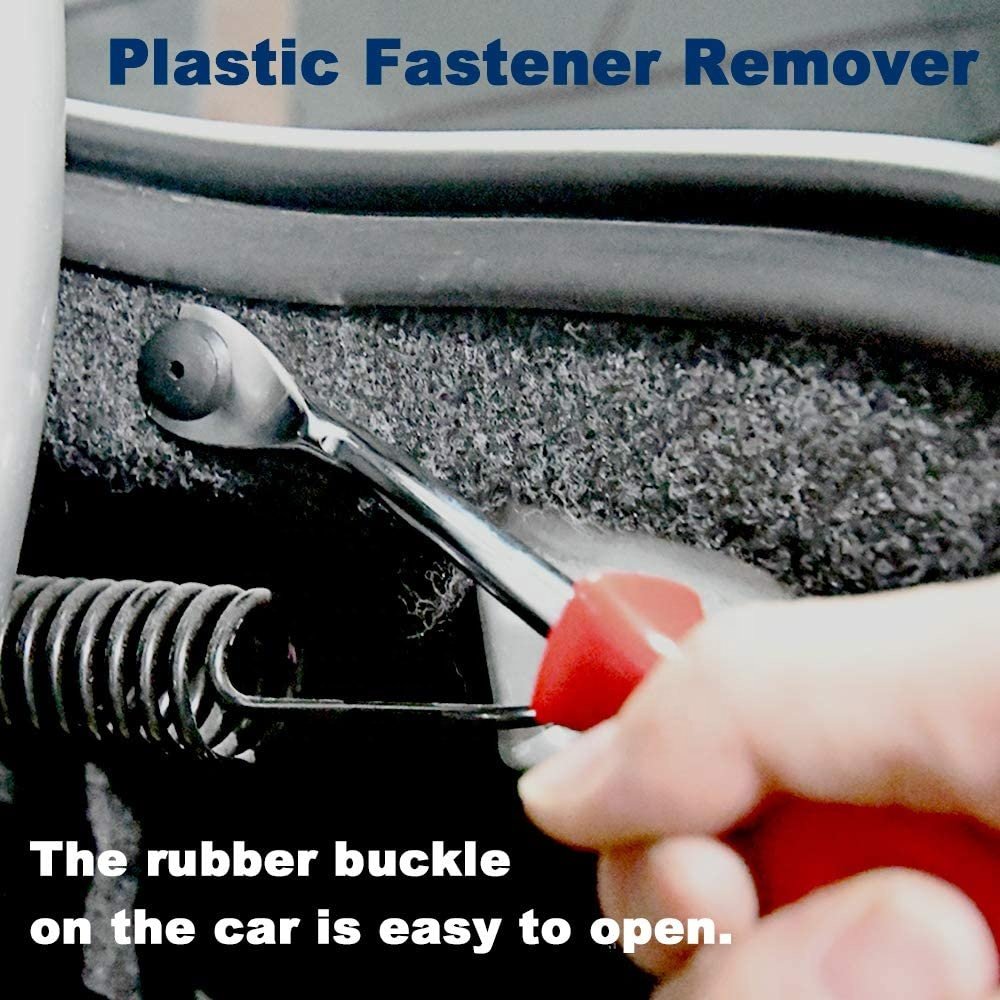 VIKTEC Plastic Fastener Remover Clip Door Panel (Upholstery) Remover Tool for Automotive Body Repair Upholstery & Trim Tool