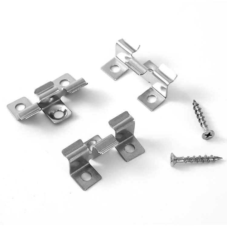 Wpc Decking Floor Fasteners Plastic Clips and Stainless Clips