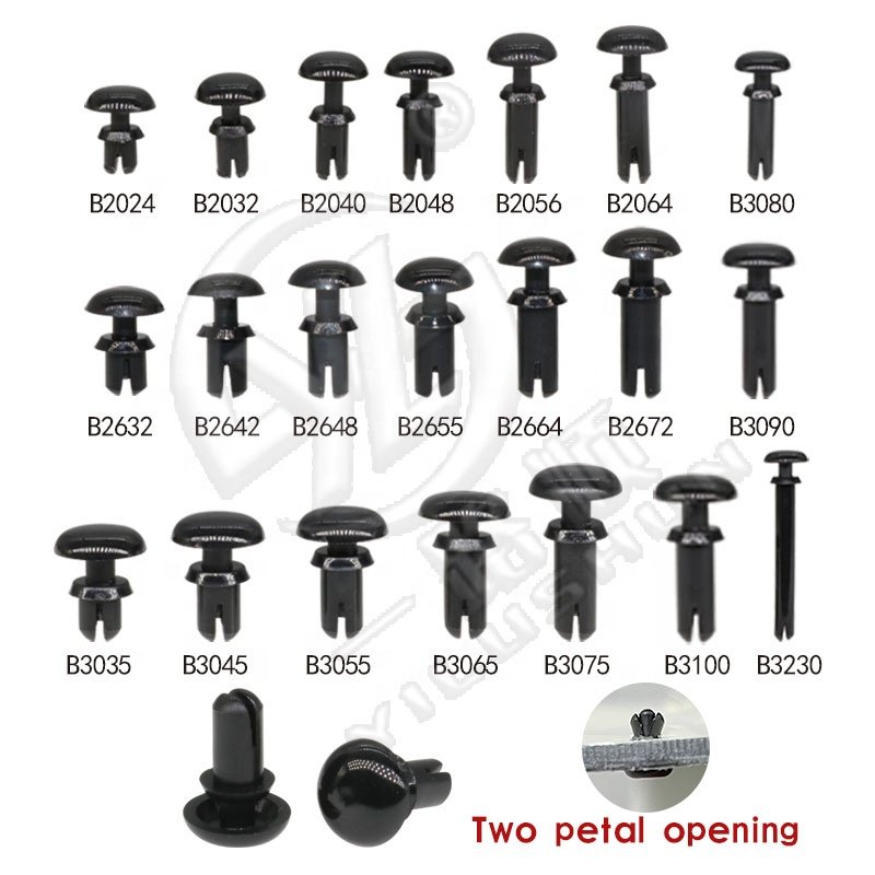 Hot selection of car matching fastening parts car rivets clip