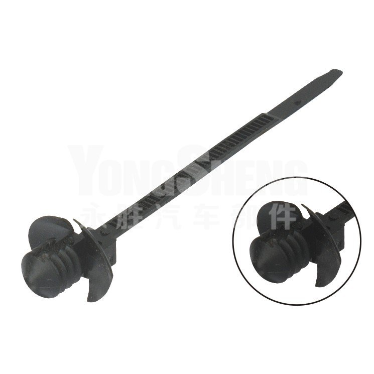 15055610 T18RDP5 2019Newest Industrial Auto Plastic Fastener Self Locking 2.4*58mm Nylon Cable Ties
