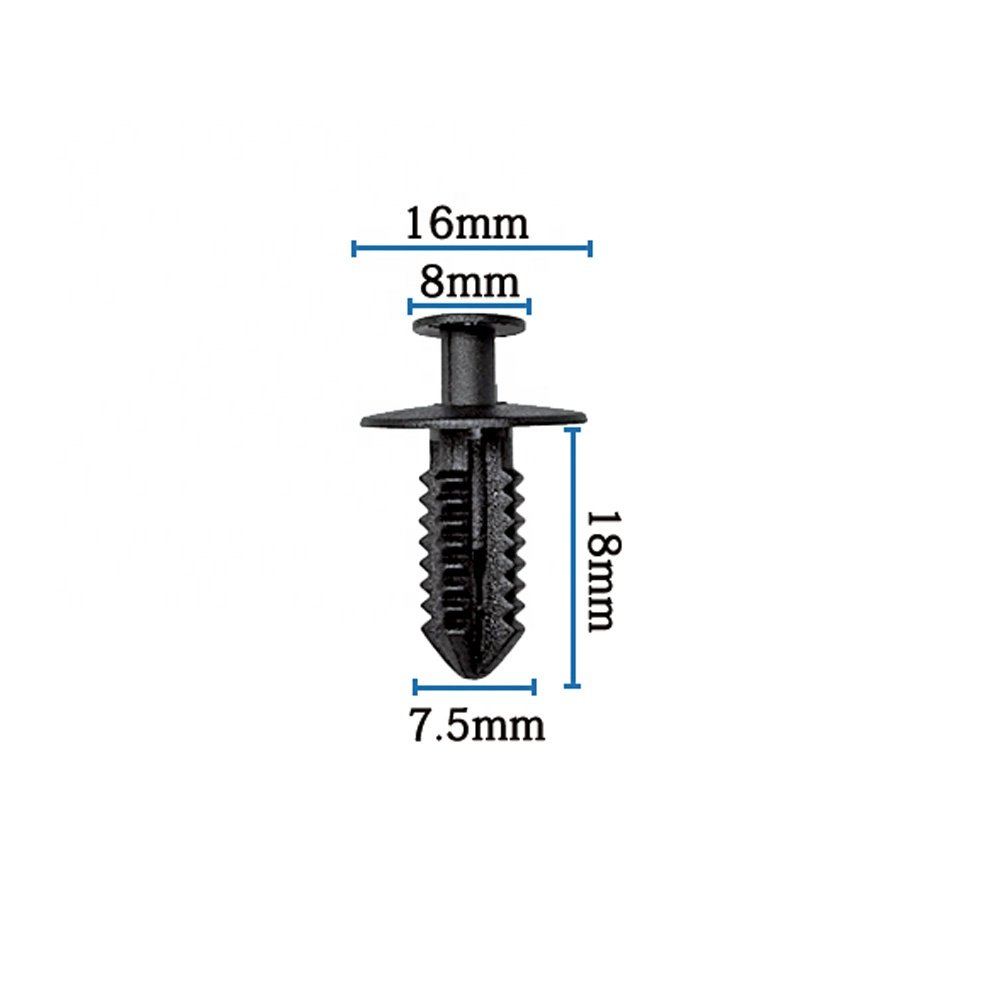 OEM 1249900492/A124990049 Plastic Automobile Bumper Fastener Auto Fasteners and Clips Car Push Clip