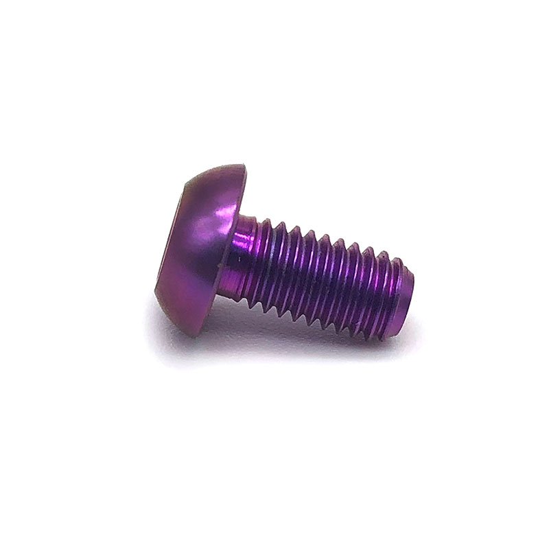 GR5 Titanium Bolt Big Head Titanium Screw bolt T40 Disc Brake Rotor M3 M4 M5 M6 m8 25mm Ti Bolts For Bike Motorcycle