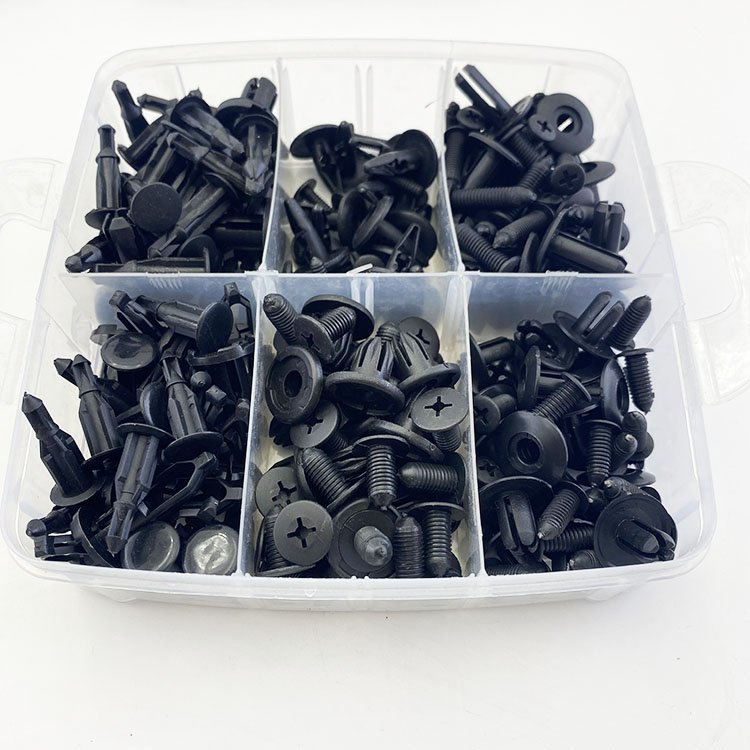 680+45Pcs Universal Car Clips and Clip Car Fasteners Auto Fasteners & Plastic Clips Fasteners Bumper Set for Car CmFasteners