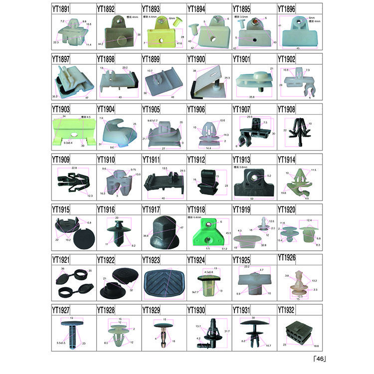OEM Customizable Universal Car Metal Clip Fasten U Clip Fastener Automotive Stainless Steel Clip U Nut
