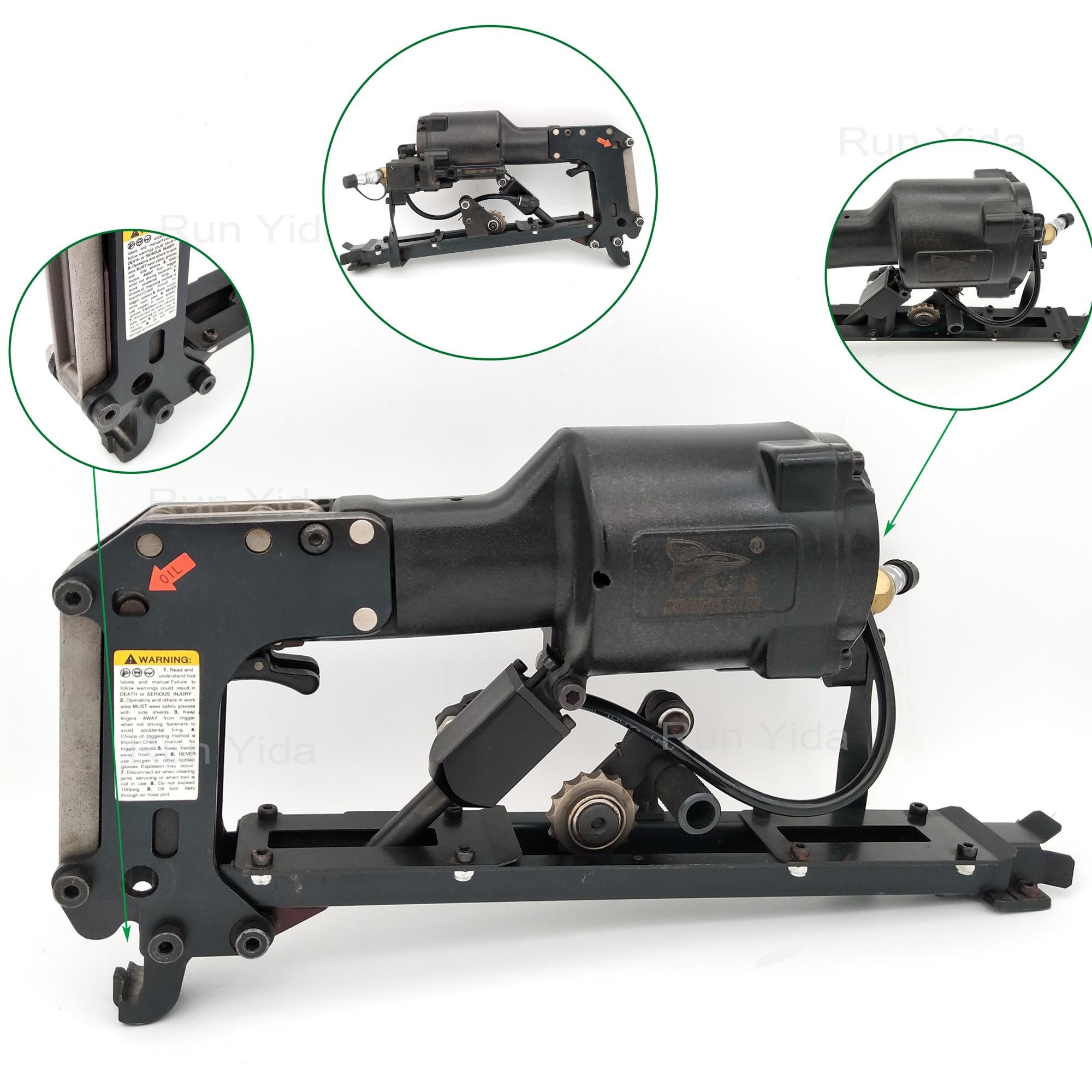 M66 Auto Pneumatic Nail Closing Stapler Sofa Spring Mattress Clinch Gun pneumatic clip tool