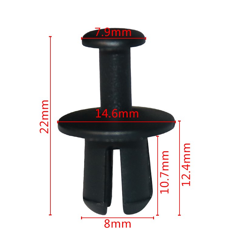 Factory Supply Push Type Retainers Auto Plastic Clips and Fasteners Plastic Rivets Car Clips Auto Body Clips103171