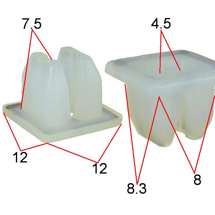 Auto Reusable Plastic Automotive Fasteners Clip For Cars