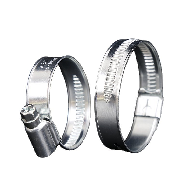 Factory Outlet W3 9mm German Clip Hose Clamps 201SS Adjustable Auto Clamps German Style