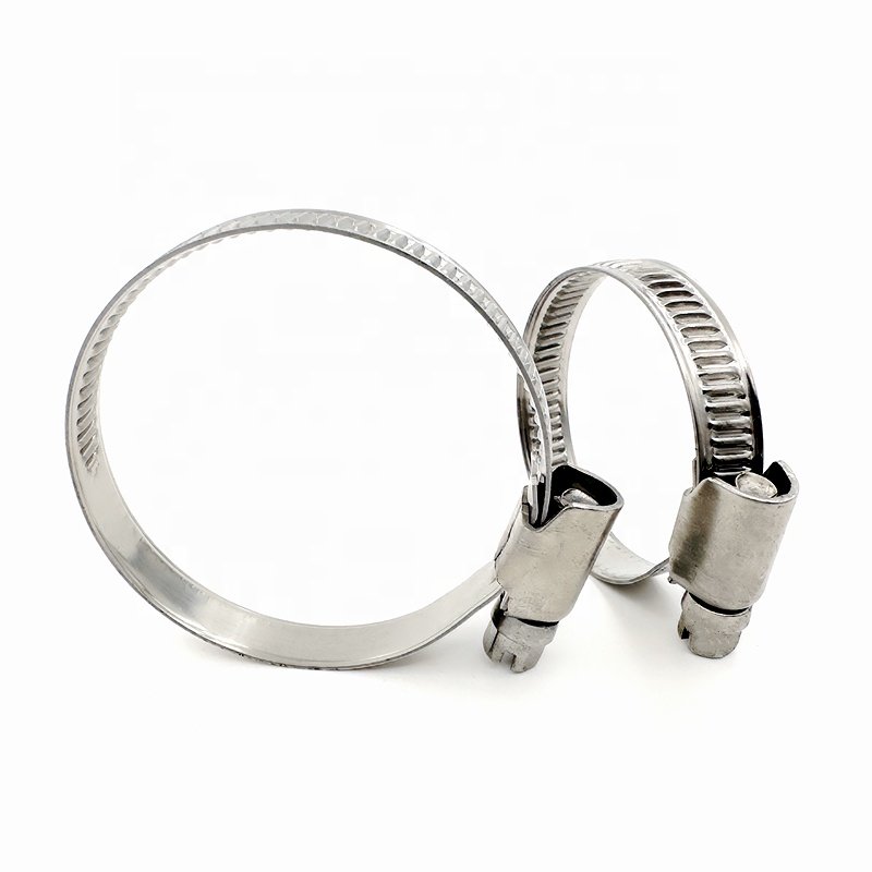 Factory Outlet W3 9mm German Clip Hose Clamps 201SS Adjustable Auto Clamps German Style