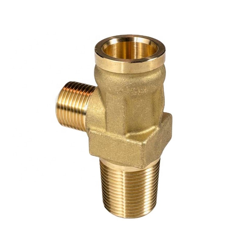 Forging Precision Parts Explosion-proof Adapter High Quality Fasteners Hot Forging Bolt Pipe Brass Parts