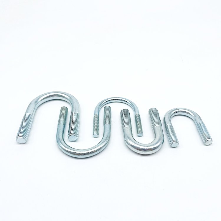 Custom U Shape Bolt M6 M10 M18 U Bolt And Fastener Grade 10.9 Zinc Plated U Bolt