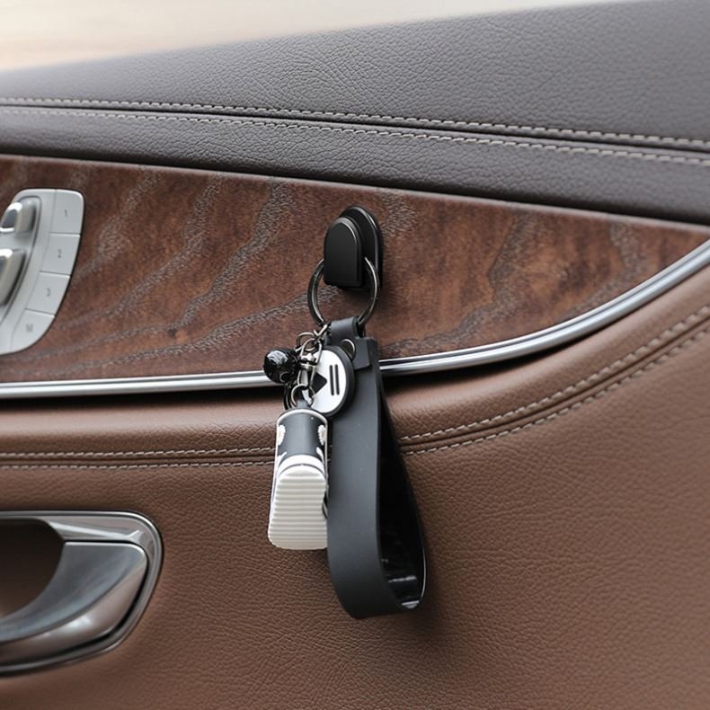 10Pcs Car Hook Organizer Storage for USB Cable Headphone Key Storage Self Adhesive Wall Hook Hanger Auto Fastener Car Clip Stuff