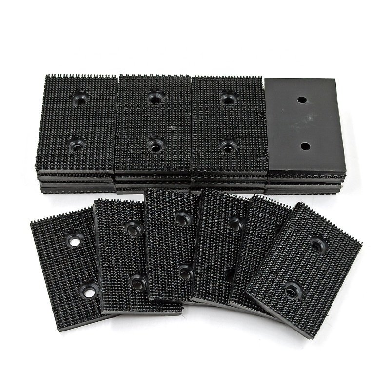 3M SJ3767 Dual Lock Reclosable Fasteners, Die-Cut Piece Part, Stem Density 400, Black