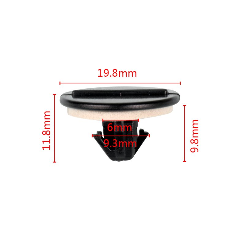 021880 Factory Supply Competitive Price Plastic Fasteners Auto Clips for Cars Plastic Rivets Auto Body Clips Car Clips