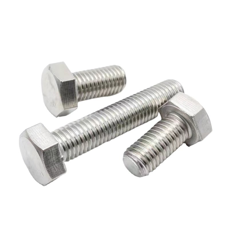 Stock Factory Price Hex Head Bolt Nut 1/4'' 3/8'' 5/8'' UNC Standard Hex Bolt and Nut Grade 8.8 High Tensile