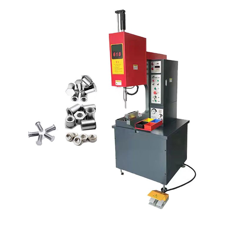 Auto feeding riveting machine for metal sheet hydraulic riveting machine pedal riveter