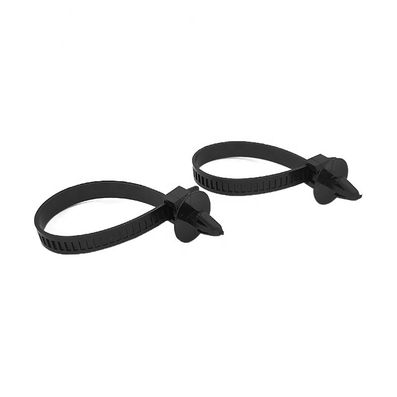 Push Mount Cable Tie Snap Lock, Winged Push Barb Cable Tie Mount With Plug-in, SNAP-IN Automotive Cable Ties