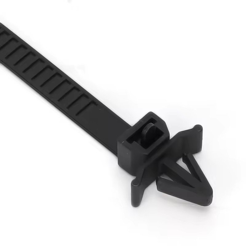 Auto car cable and wire fastener Nylon releasable self locking Cable Strap and Cable Ties