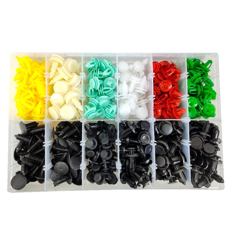 330PCS/set Universal Auto Rivet Clips Plastic Fastener Rivets Clips Set Body Clips Assortment HE54