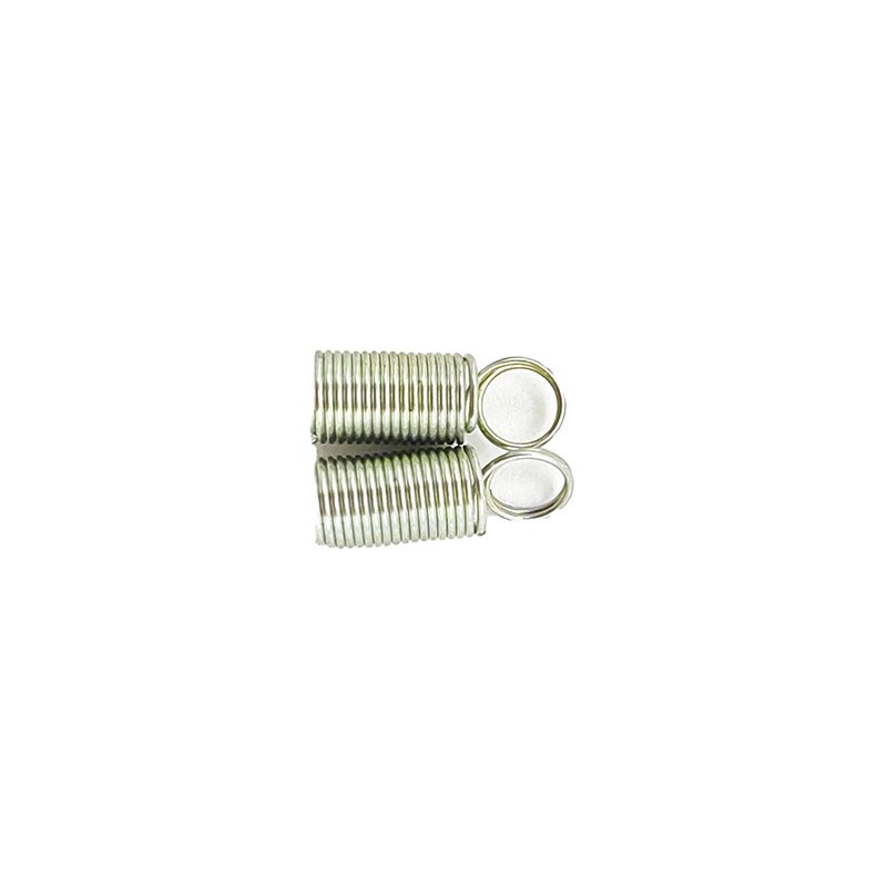 Stainless Steel Cord End Coil Spring End Fasteners Leather Cord Terminators Necklace Clasp Jewelry Findings