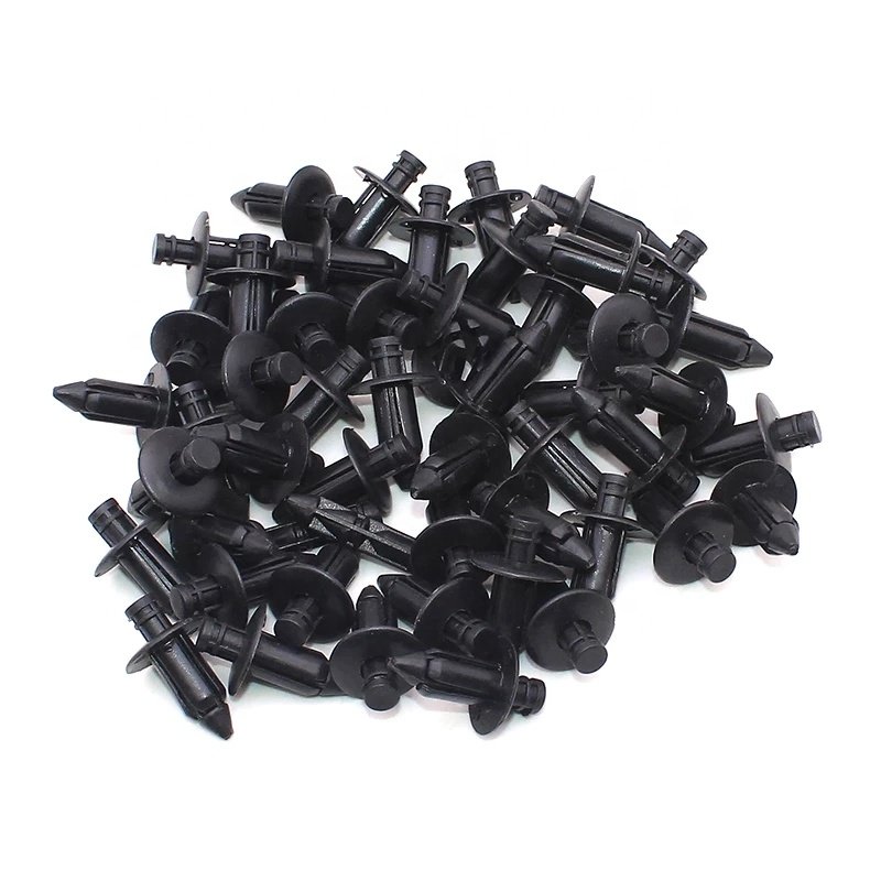 P02 High Quality Auto Retainer Car Button Clip Fixing Rivet Trim Clip OEM 90467-07043 80999-05n07 100PCS/bag Plastic PE Bag